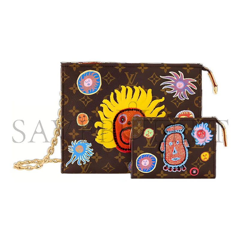 l0*is V*t0n lv x yk toiletry pouch on chain handbag m81982 (25*20*5.5cm)